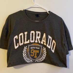 Cute Cropped Colorado Shirt